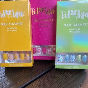 Nail Dashes, 3 sets. Brand new in boxes.